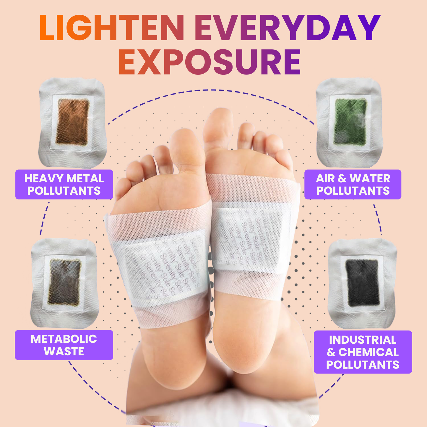 snooz® - Good Night Sleep Detox Foot Pads